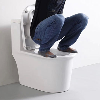Why do parts of Europe have square toilets instead of round