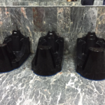 Three Black WuduMate Classics Look Stylish in Smart Ablution Room