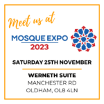 WuduMate exhibiting at Mosque Expo in November