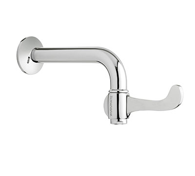Wall Mounted tap with wrist blade