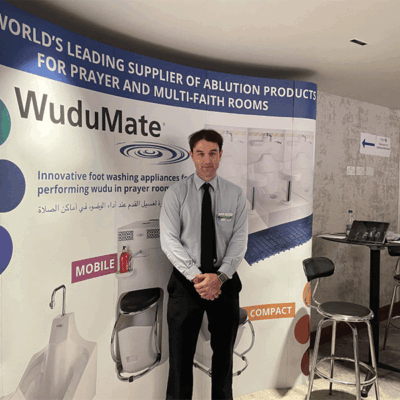 WuduMate at the London Muslim Shopping Festival