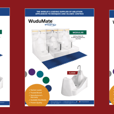 New WuduMate Brochure for Mosques