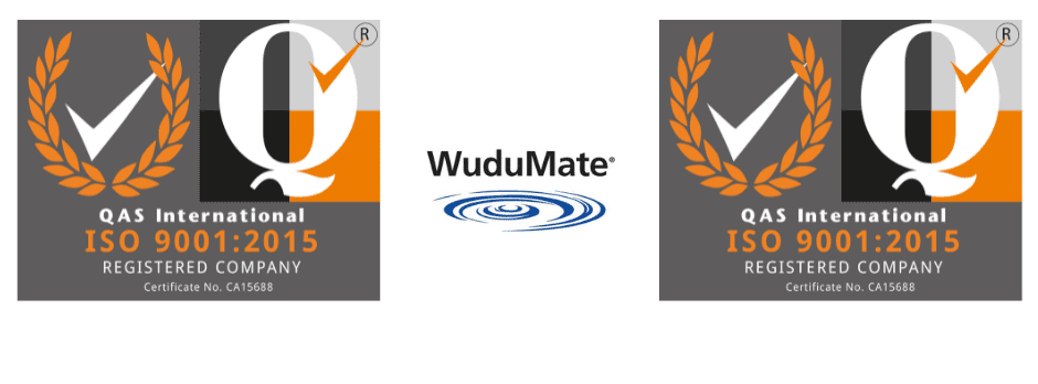 WuduMate achieves ISO 9001 Certification