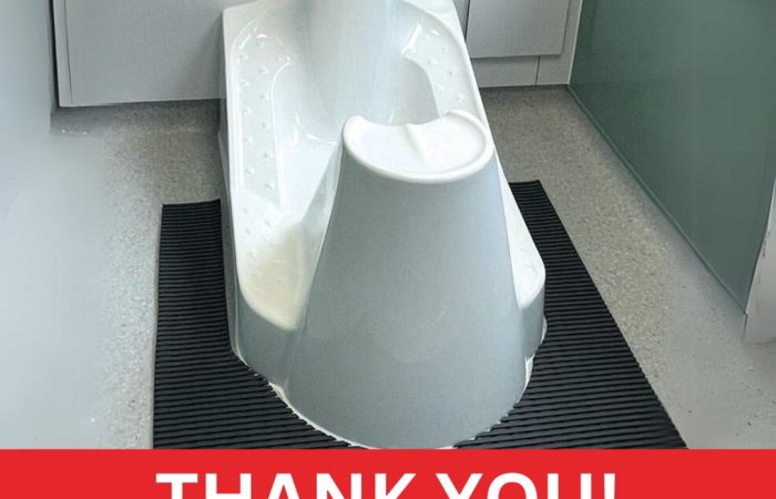 WuduMate Classic in a Newcastle Hospital