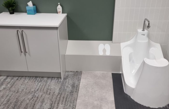 Wellbeing Room in UK Police station featuring WuduMate Classic