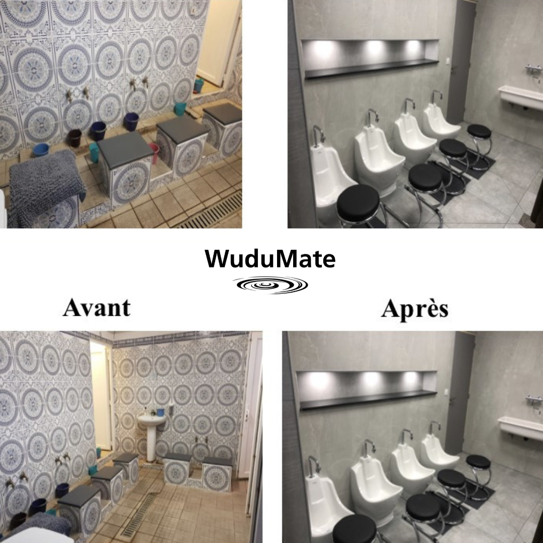 French Mosque chooses WuduMate Compact for Ablution area Mosquee de Sallaumines