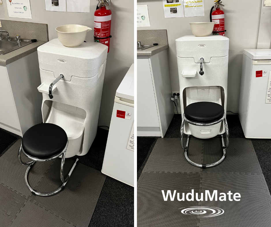 WuduMate Mobile in an office in Australia